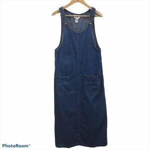 Vintage Original TY2  Denim Maxi Jumper Dress